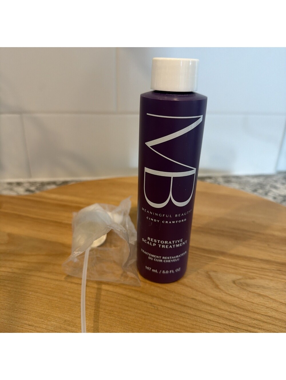Meaningful Beauty RESTORATIVE SCALP TREATMENT 5oz by Cindy Crawford New W/ Pump